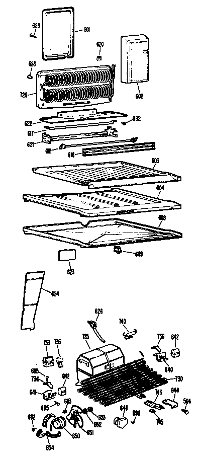 Hotpoint CTX18EGCR unit diagram