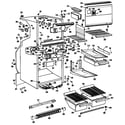 Hotpoint CTX20GGCR chassis diagram