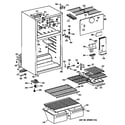 Hotpoint CTT18EABNRWW cabinet diagram