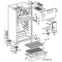 Hotpoint CTH14CYBRRWW cabinet diagram