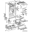 Hotpoint CTX17KABSRWW cabinet diagram