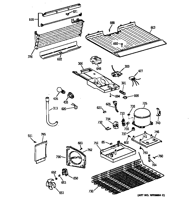 Kenmore 36368672895 unit parts diagram