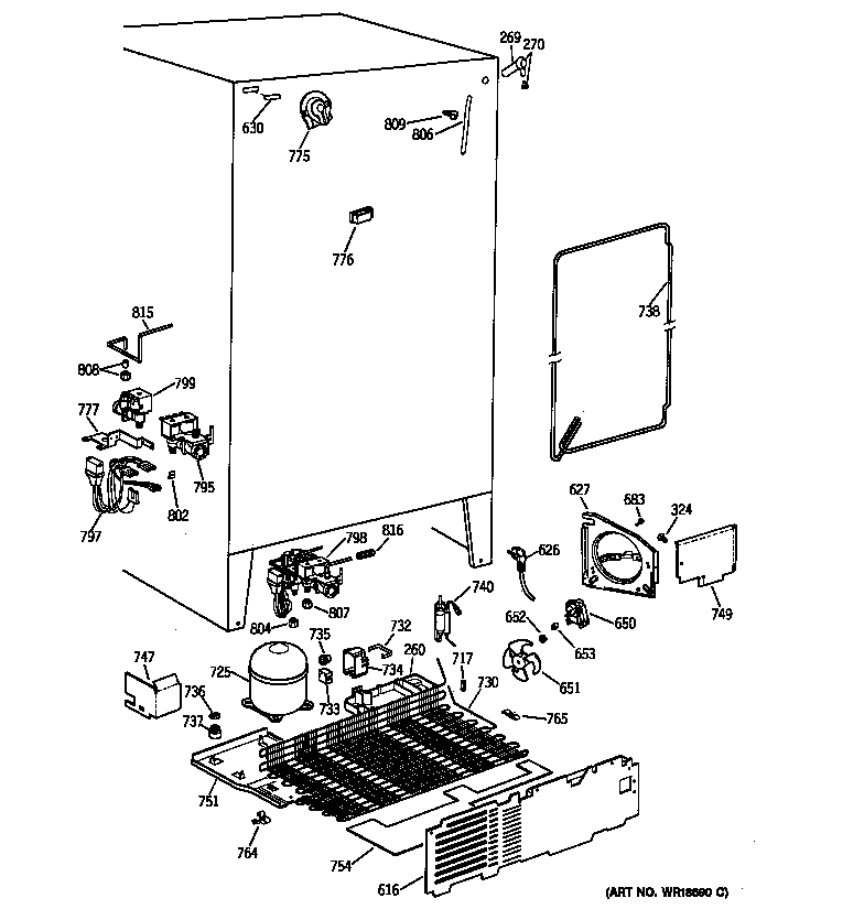 Kenmore 36359527994 unit parts diagram