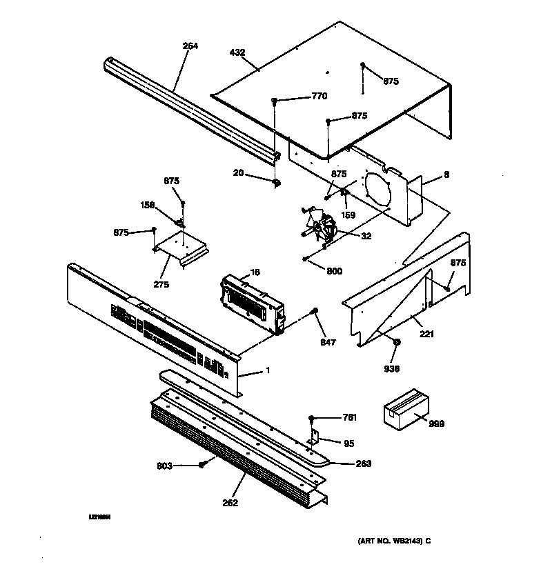 GE ZEK737WA2WW control panel diagram