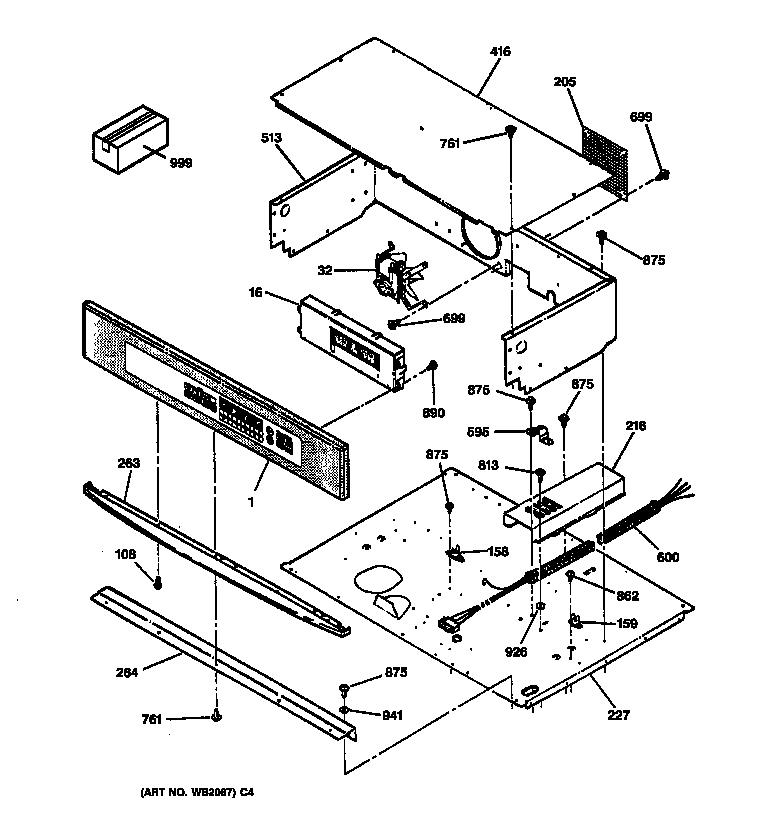 GE JCT910SY1SS control panel diagram