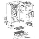 Hotpoint CTX16BABNRAA cabinet diagram