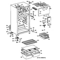 Hotpoint CTX17BABNRAA cabinet diagram