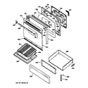 GE JGBP26BEA2WH door & drawer parts diagram