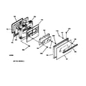 GE LEB327GT5WW door diagram