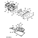 GE JCSP31WT1WW door & door lock diagram