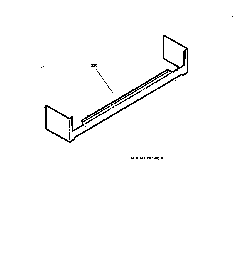 GE JSP40BW3BB lower toe plate diagram