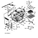 GE JDP36BW4WH body parts diagram