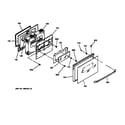 GE JDP36BW4WH door diagram