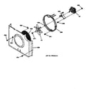 GE JKP18BA2BB fan assembly diagram