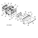 GE JSP34WW3WW door diagram