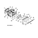 GE JBP62BY1AD door diagram
