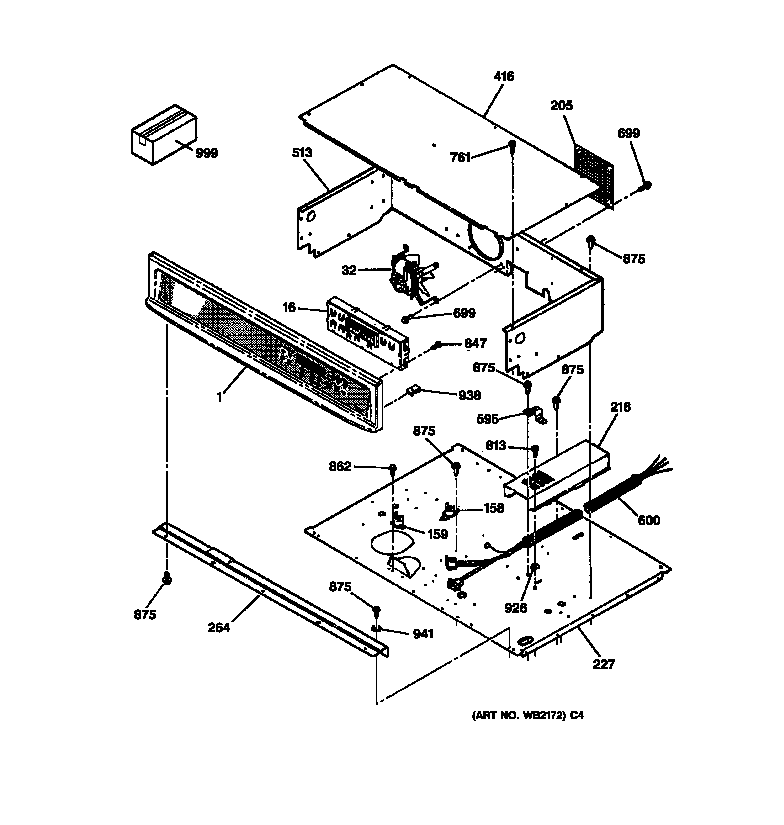 GE JTP15BA3BB control panel diagram