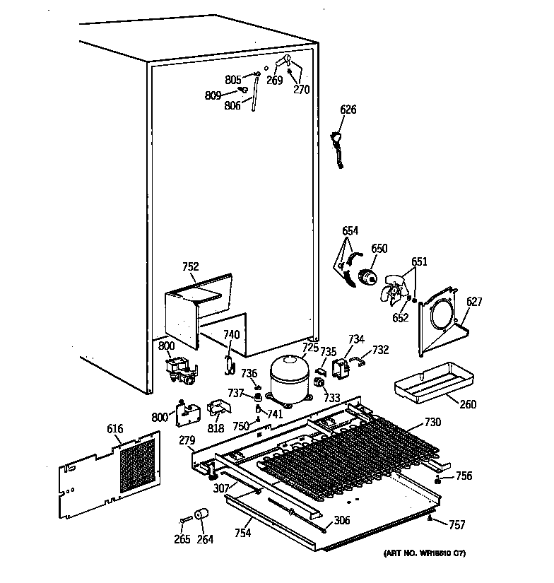 Kenmore 36358472897 unit parts diagram