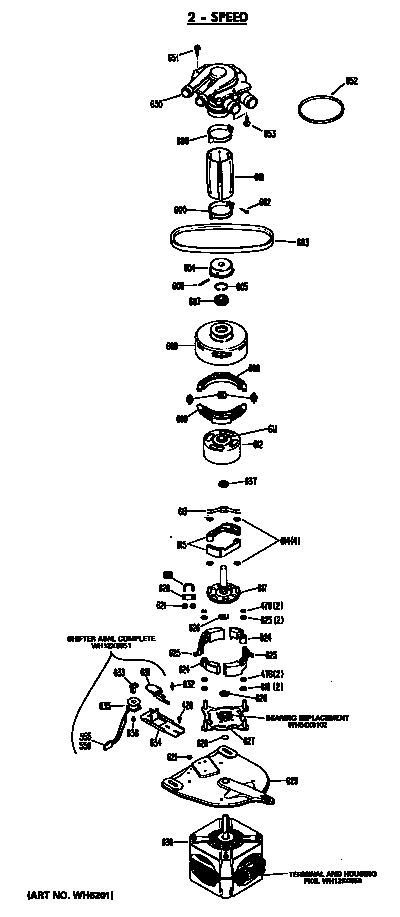 GE WWA8806MAL 2 - speed diagram