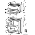 Hotpoint CTZ16DACDRWW doors diagram