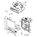 Kenmore 36314471794 escutcheon & door assembly diagram