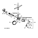 Kenmore 36314081993 motor-pump mechanism diagram