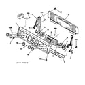 GE JBP24DB1AD control panel diagram