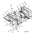 GE JB940AB1AA door diagram