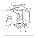 GE DJSR473ET2AA cabinet diagram