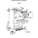 GE TBX21DAXERWW cabinet parts diagram