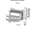 GE TBX22JAXCRAA freezer door diagram
