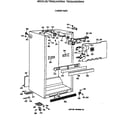 GE TBX22JAXCRAA cabinet parts diagram