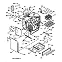 GE JSP34BW1BB body & drawer parts diagram