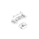 Kenmore Elite 79579764900 freezer parts diagram
