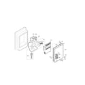 Kenmore Elite 79579764900 ice maker parts diagram