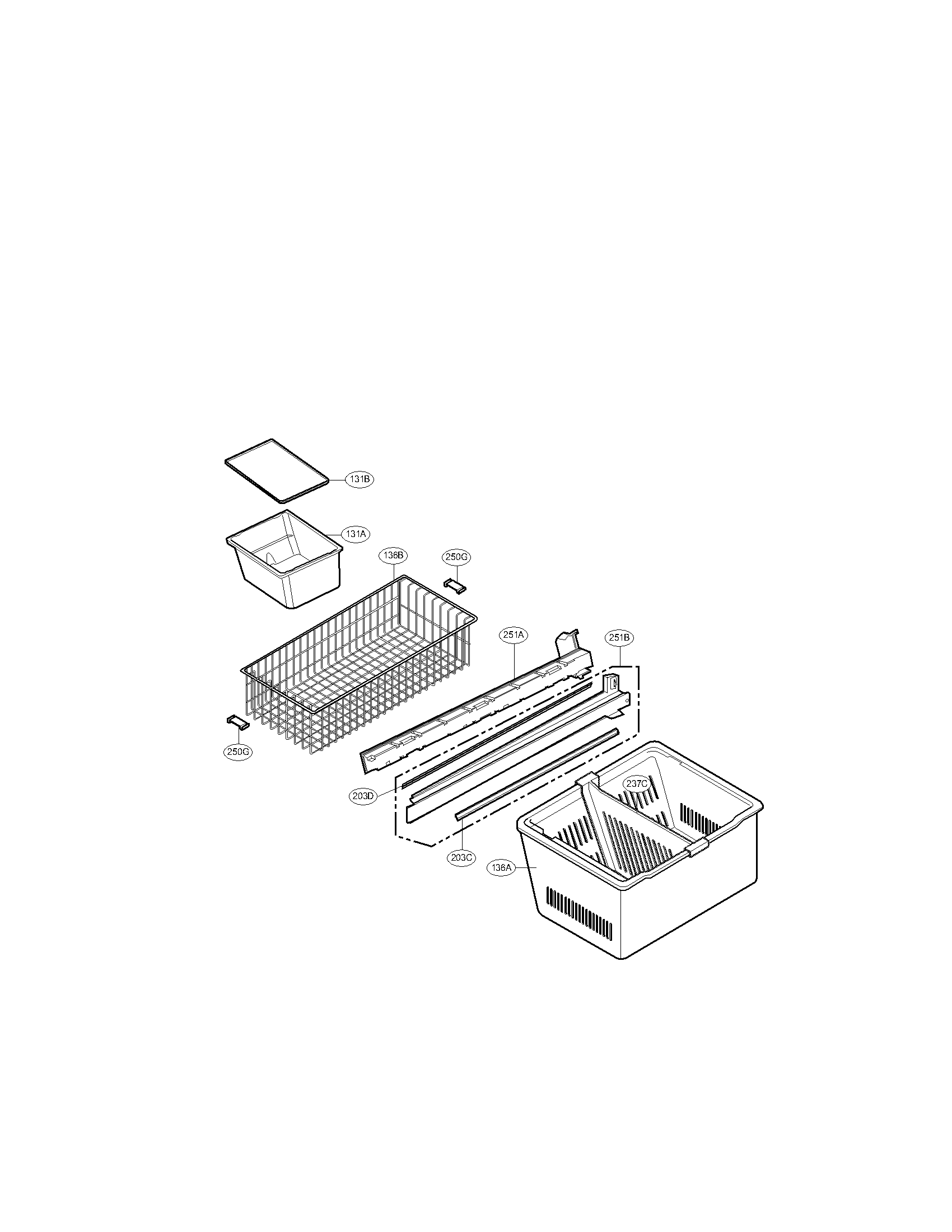 LG LMX21981ST/00 freezer parts diagram