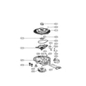 LG LDS5811BB-01 sump parts diagram