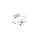 Kenmore 79578309801 freezer parts diagram