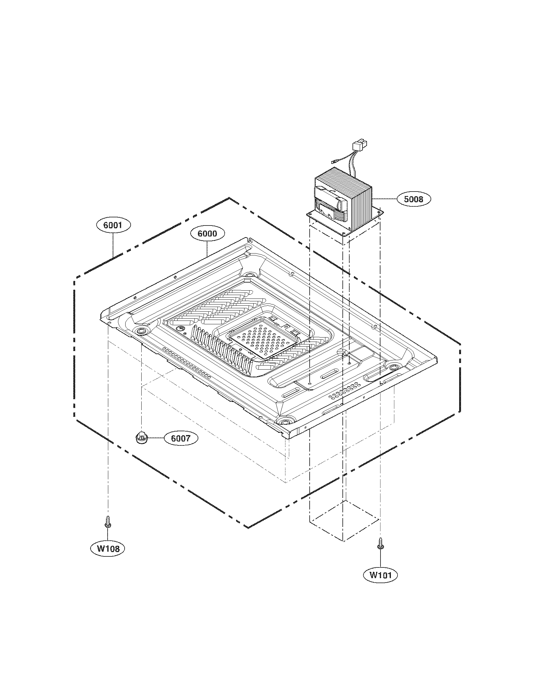Kenmore 72169113900 base plate parts diagram
