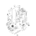 Kenmore 79578092900 case parts diagram