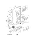 Kenmore 79569374901 case parts diagram