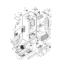 Kenmore Elite 79578544802 case parts diagram