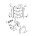 Kenmore Elite 79578544802 door parts diagram