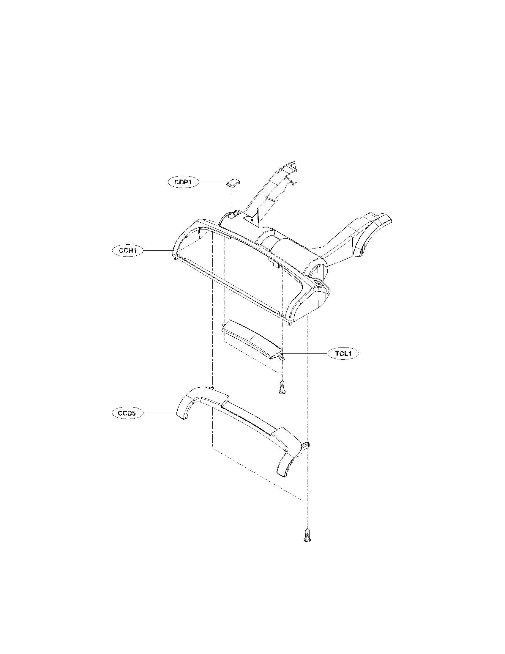 LG LUV300B head base parts diagram