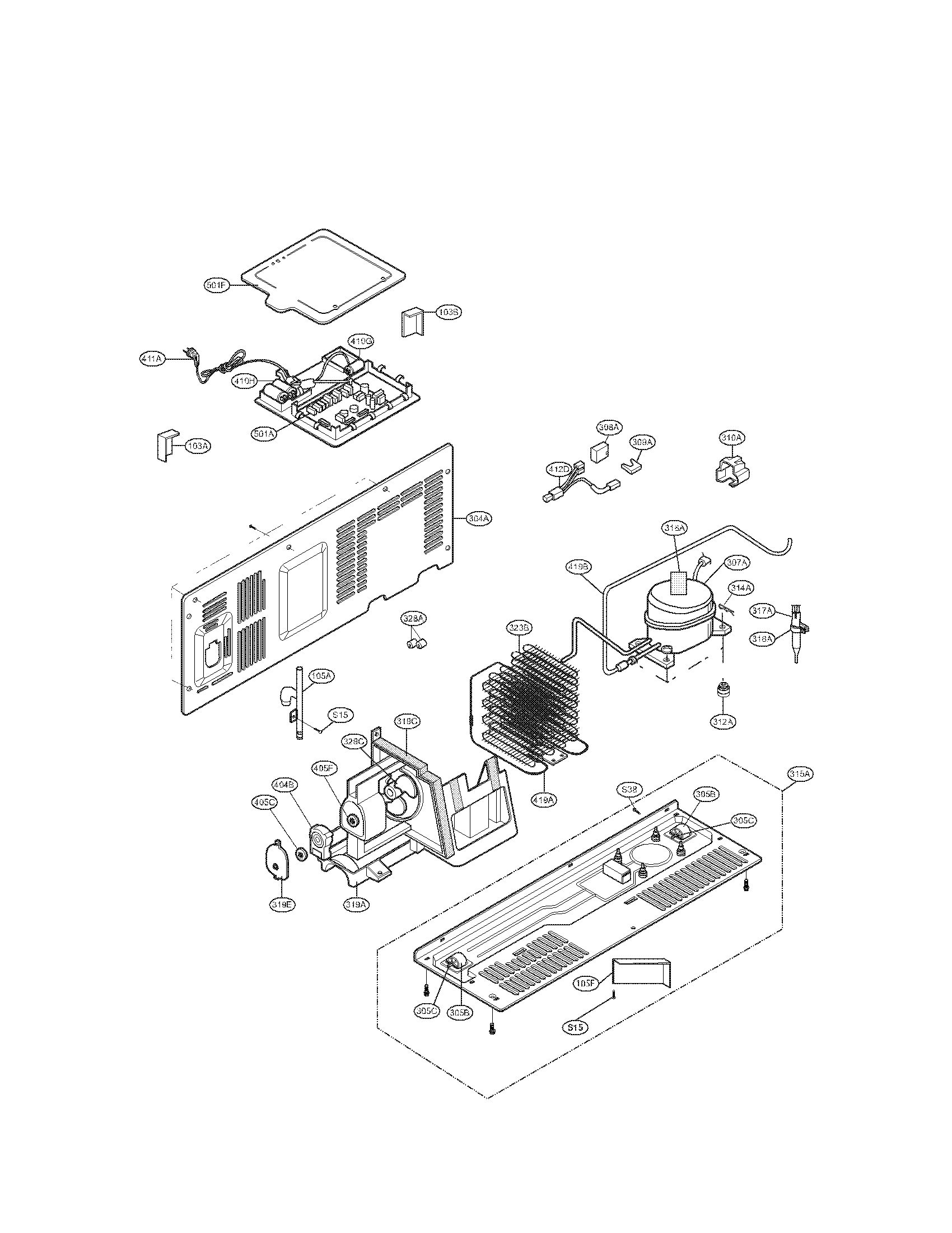 Kenmore Elite 79551083010 machine parts diagram