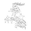 LG LRG3093SB/00 cooktop parts diagram