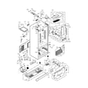 Kenmore Elite 79579783900 case parts diagram