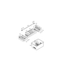 LG LFC25776ST/00 freezer parts diagram