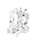 LG LFC21776ST/00 case parts diagram