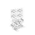 LG LFC21776ST/00 refrigerator parts diagram